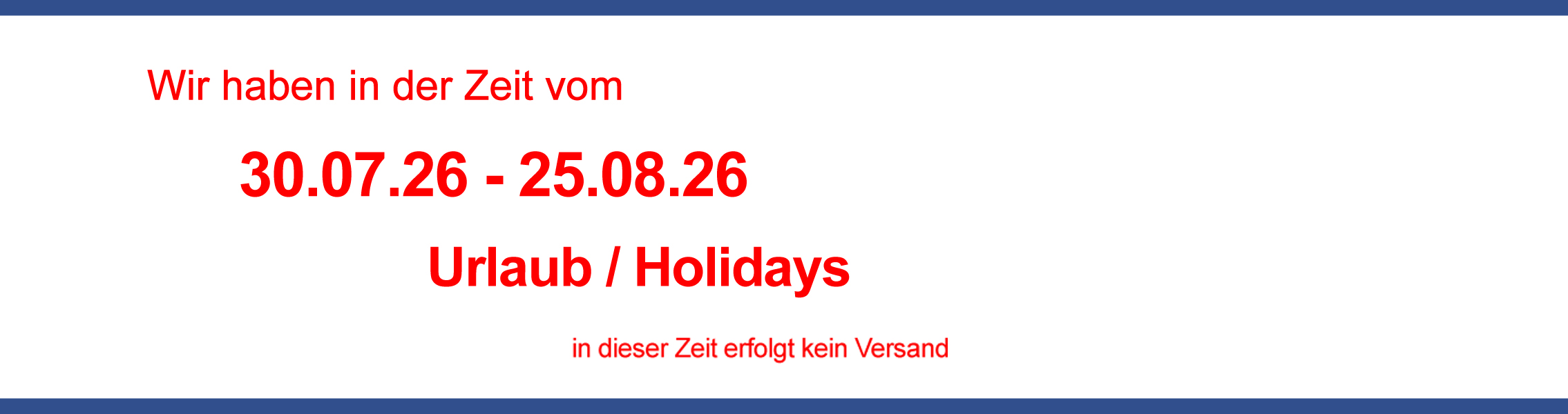 Urlaub