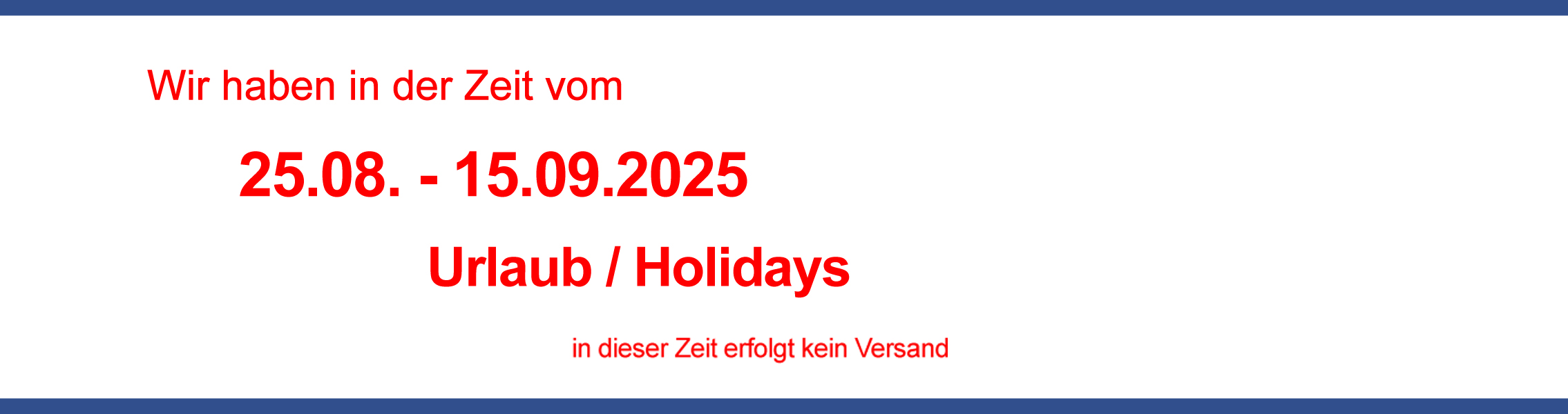 Urlaub